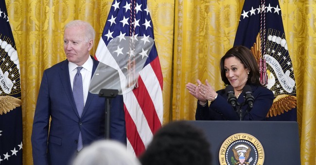 Did You Notice Kamala Harris At That Infrastructure Announcement?