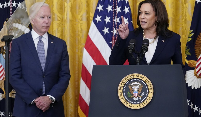 DeSantis Spox Offers Brutal Take on Biden Throwing Harris Under the Bus