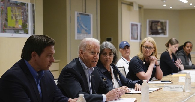 Biden During Meeting About Florida Condo Collapse: 'You Know What's Good About This...'