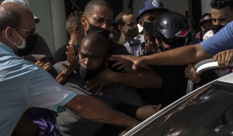 1 Dead, 140 Detained, Reporter Arrested on Live TV as Cuban Government Cracks Down on Freedom Protests