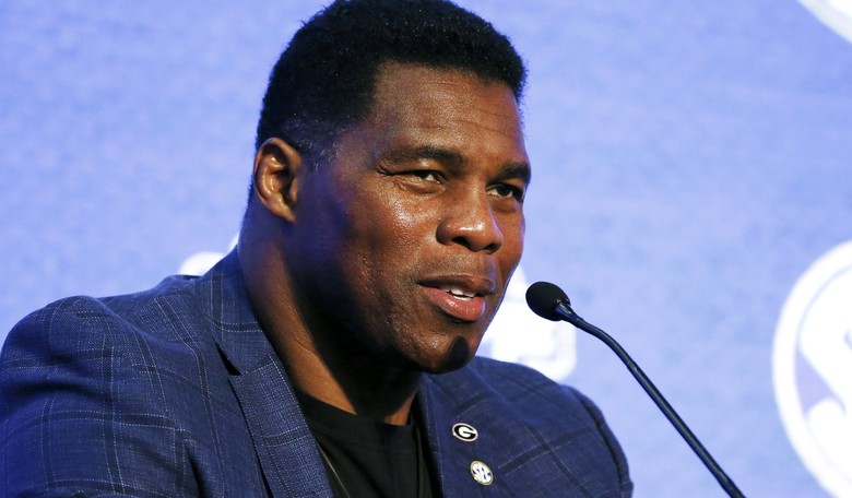 There's a New and Very Ominous Ad Attacking Herschel Walker in Georgia