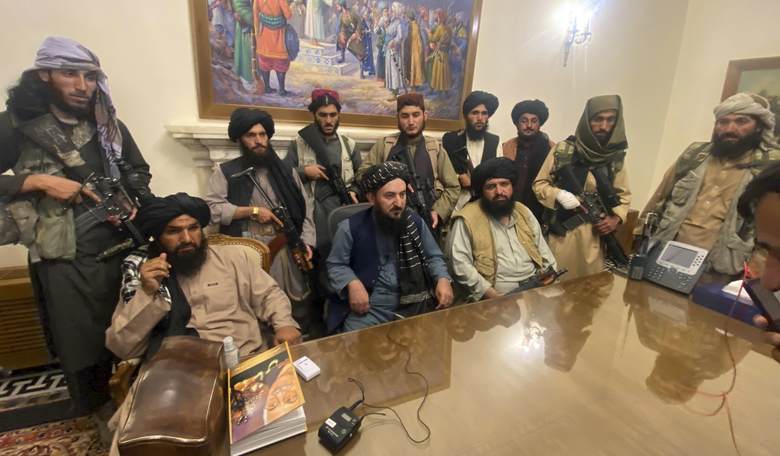 The Taliban Crow About Getting US Aid While Americans Are Still Trapped