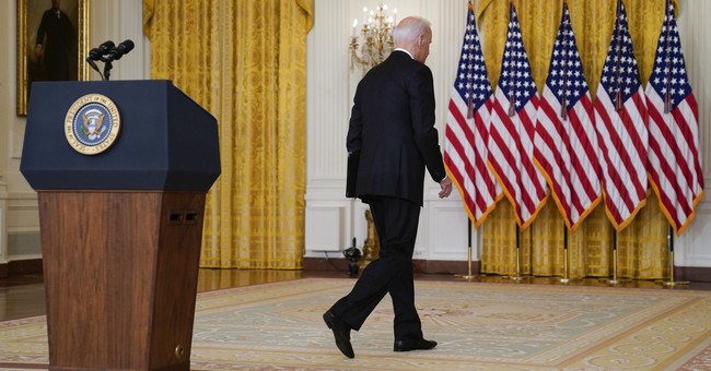 Is This Why Joe Biden Is Late for His Afghanistan Address? It's Not Good, Folks.