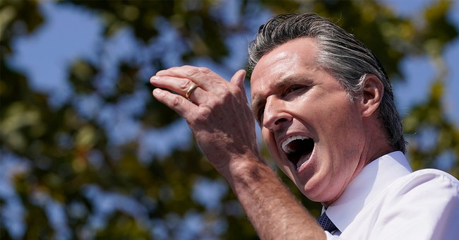 Gavin Newsom Lectures Hollywood on 'Values'