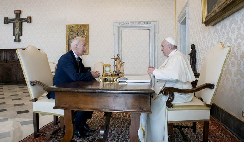 Biden's Claim of What Pope Said to Him Is Raising All Kinds of Doubt