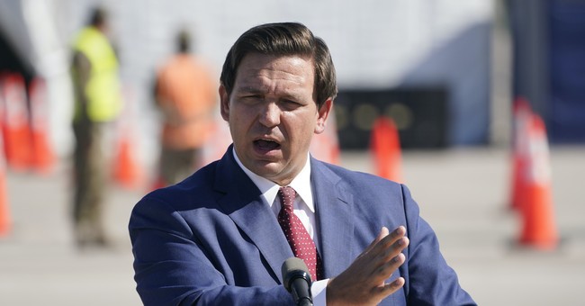 Florida's Gov. Ron DeSantis Was Maskless at the Super Bowl. His Reason Is Awesome.