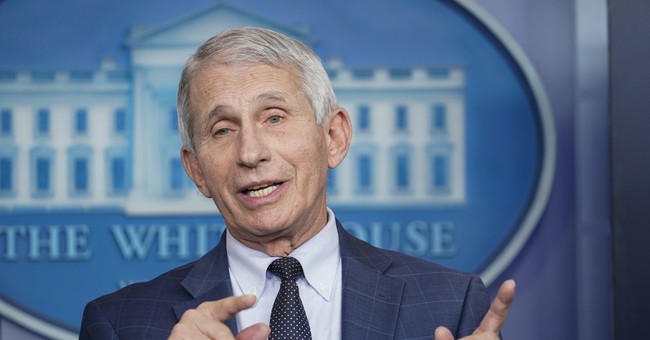 Did You Catch What's Bizarre About Fauci's Home Office?