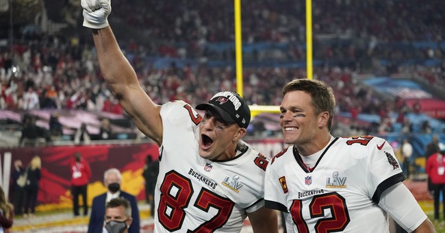 A Great Triggering Goes Forth After Tom Brady Hilariously Celebrates His Super Bowl Win