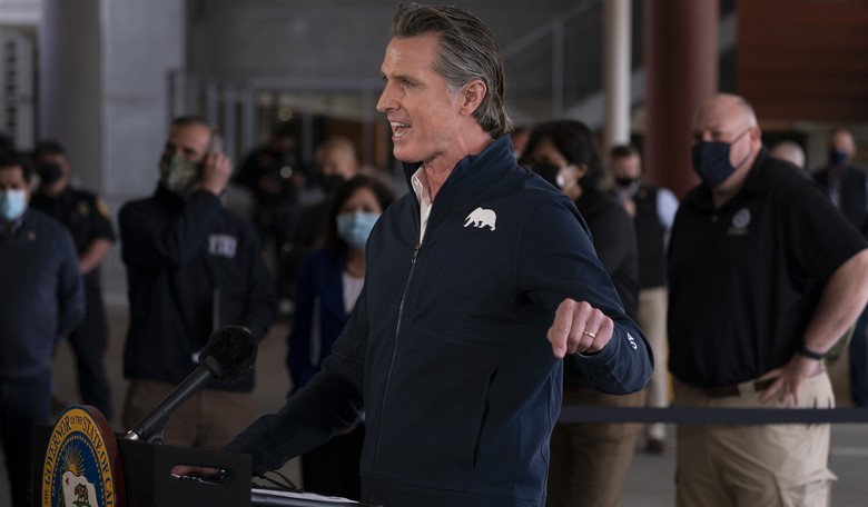 Video of What’s Happening Behind Gavin Newsom During Gun Rights Interview Makes Him Look Even Worse