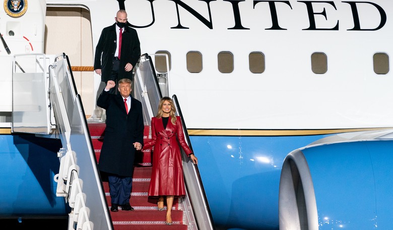 In Georgia, Trump Ignores Senate Runoff to Tout His Stolen Election Theories