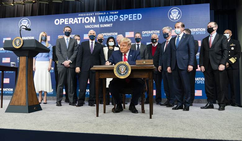 Dr. Fauci's Boss Makes a Long Overdue Admission About Trump's Operation Warp Speed