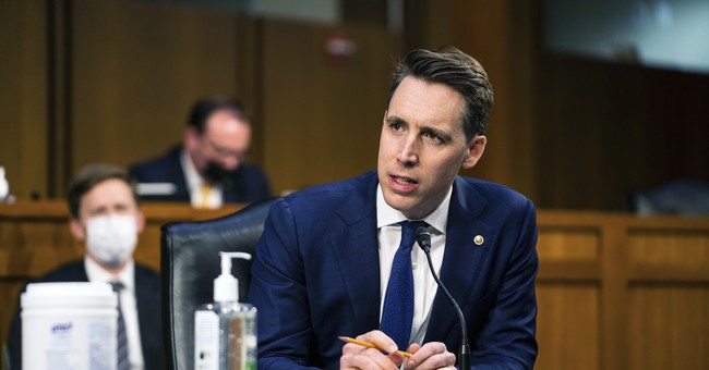 Josh Hawley's Latest Book Uses Our Founding to Warn of Big Tech: 'Monopoly and Liberty Are Not Compatible'