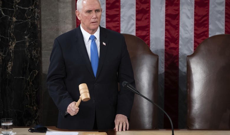 Vice President Mike Pence Commits 'Unforgivable Sin' of Adhering to U.S. Constitution