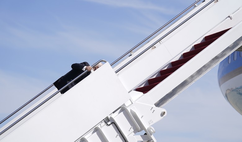 The Brutal Memes of Biden on the Stairs Are Epic and We're Here for Them