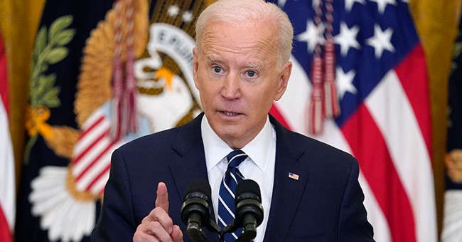 Biden Suffered His Worst Senior Moment During Yesterday's Presser. Are We Going to Let That Slide?