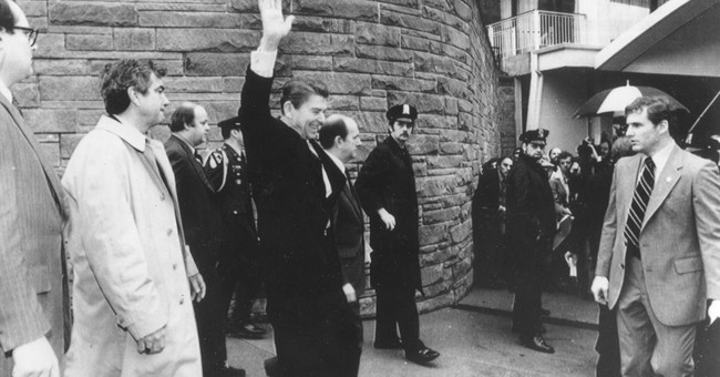 40 years ago today President Ronald Reagan Was Shot And Almost Died