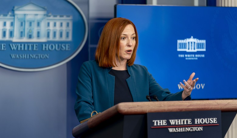 Jen Psaki’s Snide Answer to Male Reporter's Abortion Question Is Taken to Its Logical Conclusion