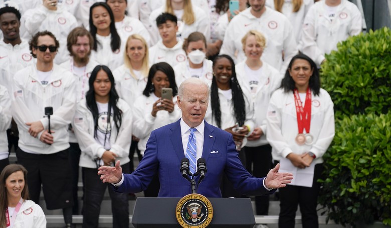 Joe Biden Embarrasses Himself in Cringe Moment During Event Honoring Paralympic Athletes
