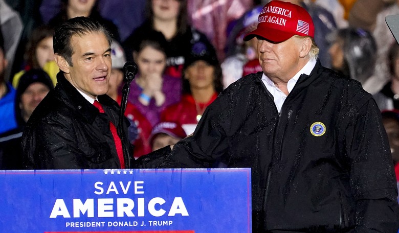 Dr. Oz Kicks Trump to the Curb After Winning Primary Fight