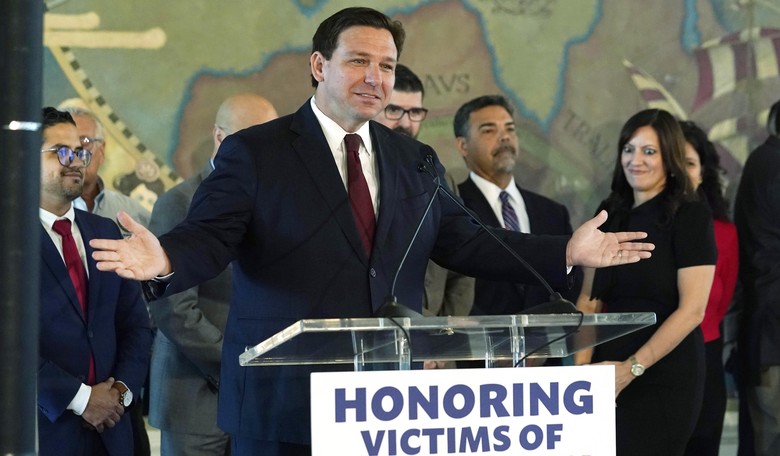 Ron DeSantis Doesn't Owe Anybody an Explanation for Groups He's Not a Part Of