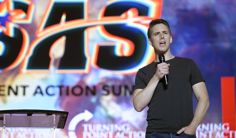 Josh Hawley Makes Fun of Porn, and Too-Online Liberals Go Berserk
