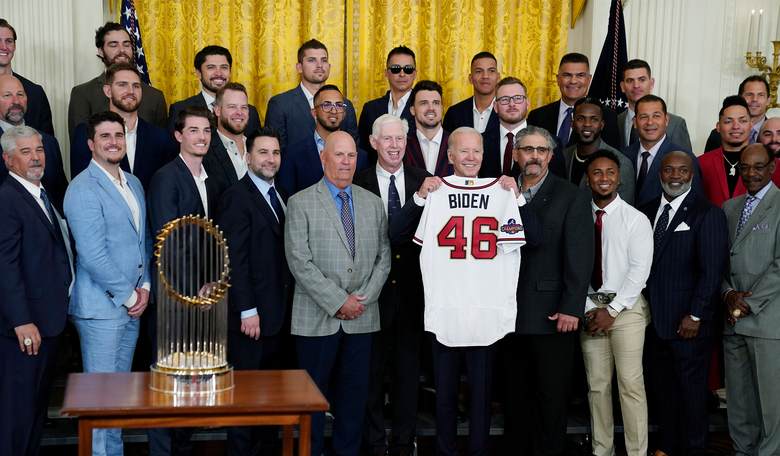 The Atlanta Braves Visited the White House, and the Administration Politicized It