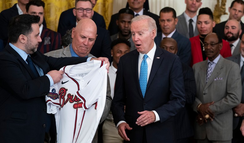 KJP Urges 'Conversation' About Braves Name Change Hours After Biden Hosts Team to Celebrate 2021 World Series Win