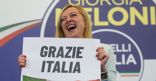 Liberal Media Torches First Female Italian Prime Minister for the Most Obvious Reasons