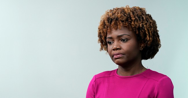 Karine Jean-Pierre Storms Out of a White House Briefing in a Huff