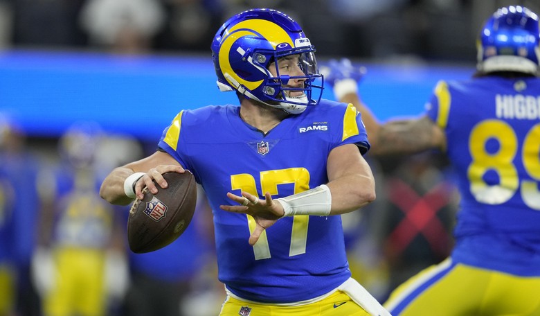 After His Incredible Debut With the LA Rams, It's Clear Baker Mayfield Is Ready for His Close-Up