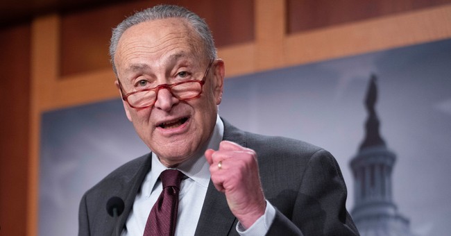 Chuck Schumer Steps on Rake in Curious Statement on Donald Trump's Indictment