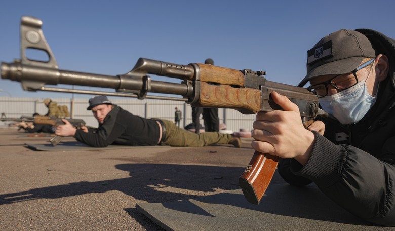 Ukrainian writer: "I regret like hell" not training with a gun before now