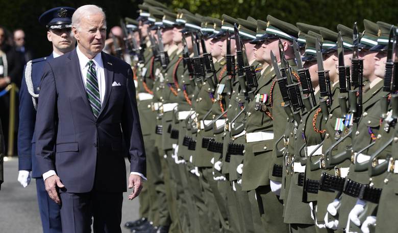 Biden Tells the Irish Parliament More Surreal Stories That Are a Bunch of Malarkey