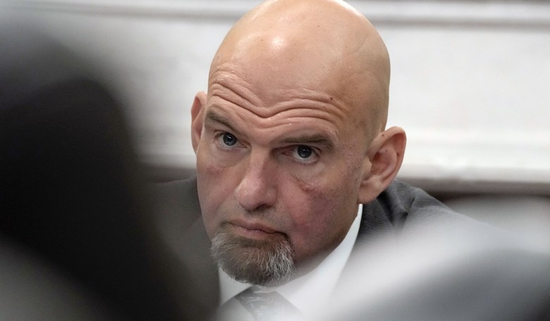 A Visibly Unwell John Fetterman’s Remarks on the I-95 Collapse Were Just Painful to Watch
