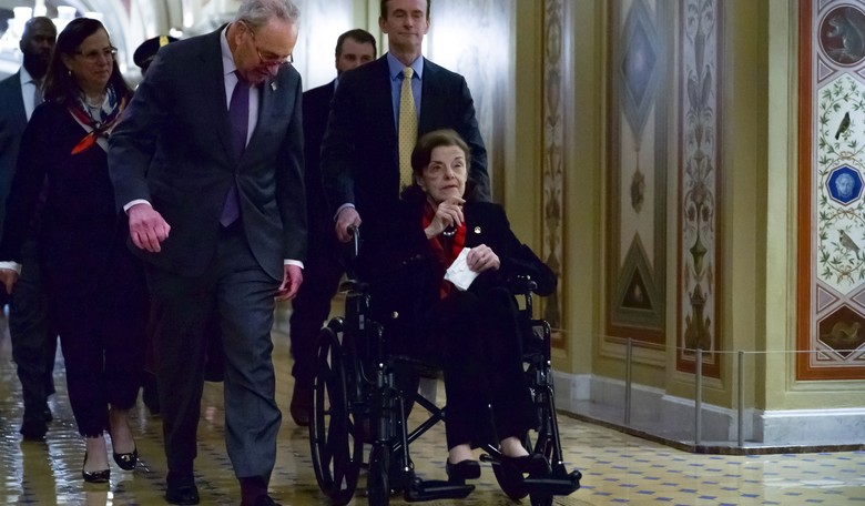 There, but Not All There: After Three-Month Absence, Dianne Feinstein Insists She Has Been in the Senate All Along