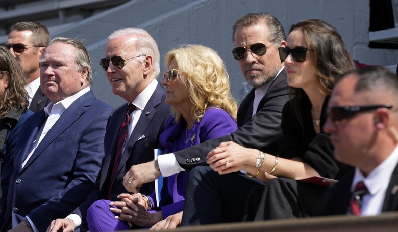 Joe Biden Finally Gets Around to Acknowledging That Seventh Grandchild, Navy Roberts