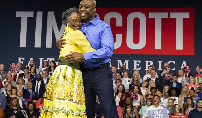 Tim Scott hits it out of the park