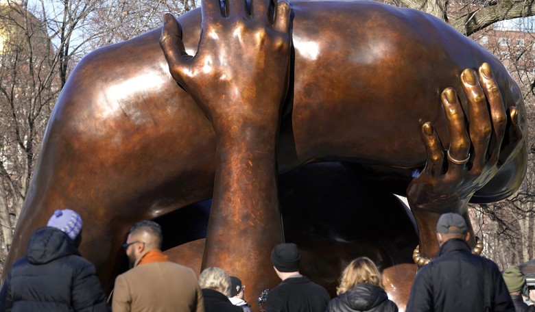 Black Actress: White People Can't Criticize Ugly New MLK Statue