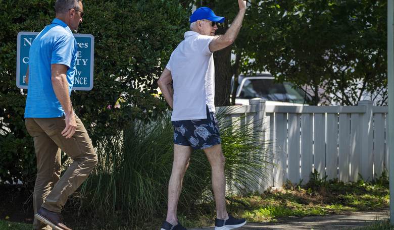Joe Biden Hit With Ice-Cold Inconvenient Reminder as He Begins 10-Day Vacation