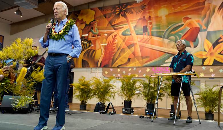 Biden to Maui Families Who Lost Everything: I Almost Lost a Corvette in a Fire