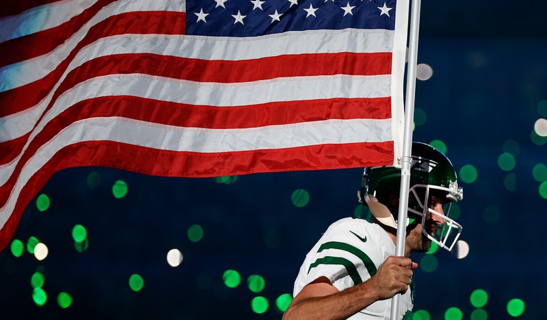 The NY Jets Wore a Ukraine Flag but NFL Nixed a Decal Honoring 5 Dallas Cops Murdered at a BLM Rally