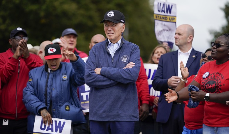Biden Joined UAW Picket Line Even Though He Himself Crippled the Auto Industry
