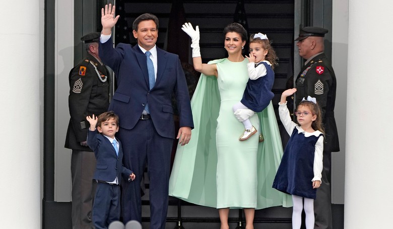 Here's the Line That Brought Down the House During Ron Desantis' Inaugural Speech