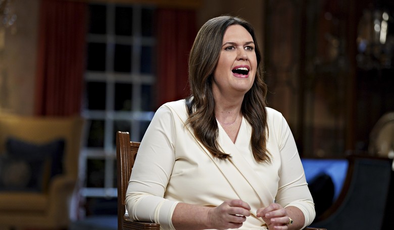 Sarah Huckabee Sanders Shades Gavin Newsom in Timely Message to Arkansas Transplants