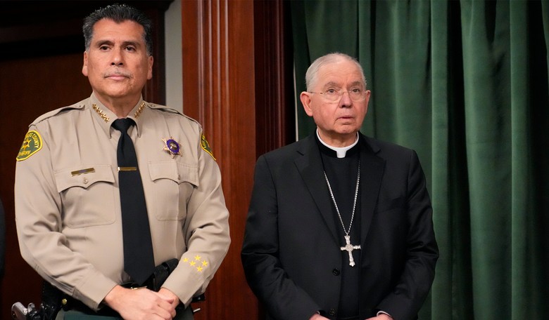 Update: Suspect Identified in Slaying of Los Angeles Auxiliary Bishop