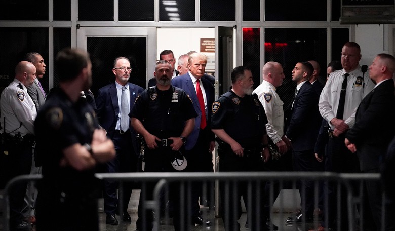 The Media Outside the Courthouse for Trump's Indictment Was Bad, but Their Reaction to George Santos Was Worse