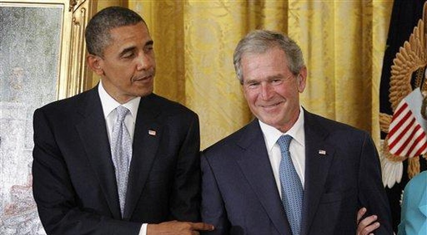 Obama Expresses Strange New Respect for George W. Bush
