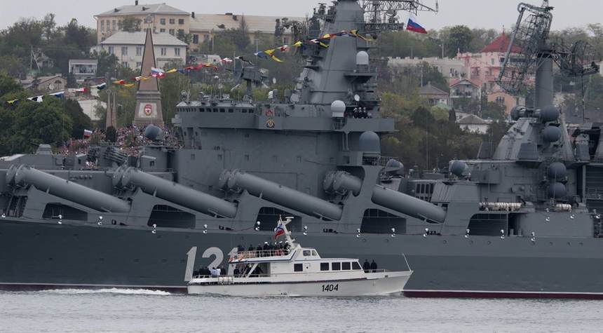 Did Ukraine take out Russia's Black Sea flagship?