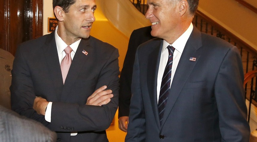 Mitt Romney and Paul Ryan hold summit to find alternative to Trump