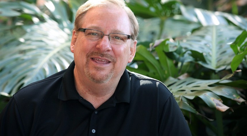 Megachurch Pastor Rick Warren Goes Scorched Earth in Effort to Push Southern Baptists Down the Slippery Woke Slope